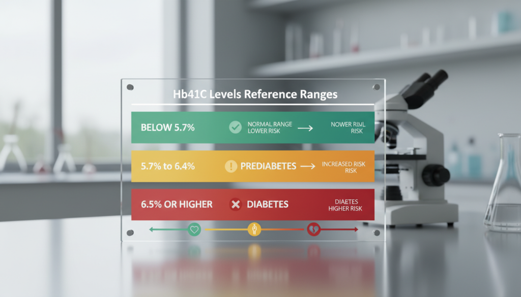 understanding HbA1c levels normal reference range chart