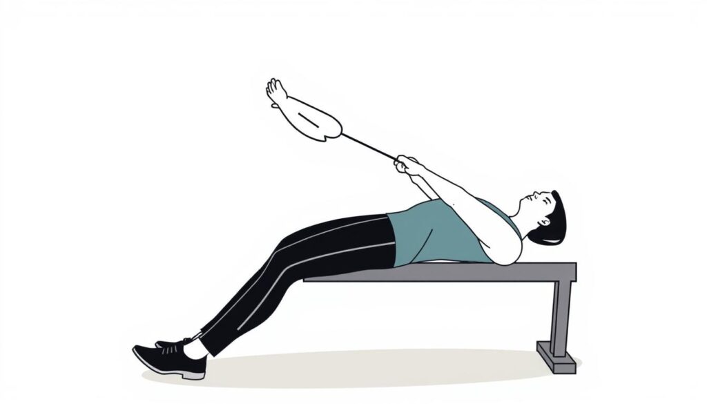 upright row shoulder exercise