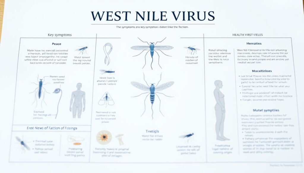 west nile virus symptoms chart