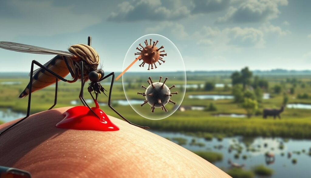 west nile virus transmission cycle